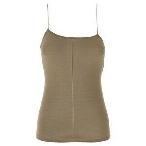 Lemaire Beige Viscose Tank Women's Tops